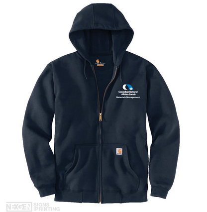Carhartt Loose Fit Midweight Full Zip Sweatshirt - Navy (K122)