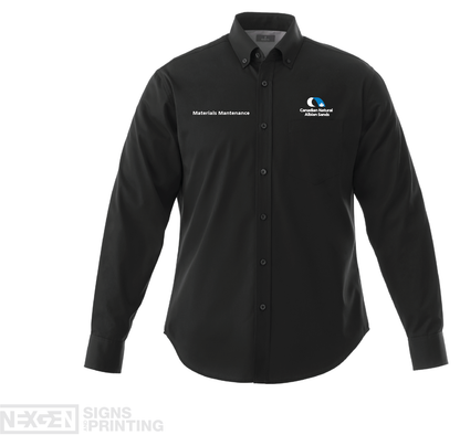 CNRL Branded LS-Wilshire Shirt Tall Mens