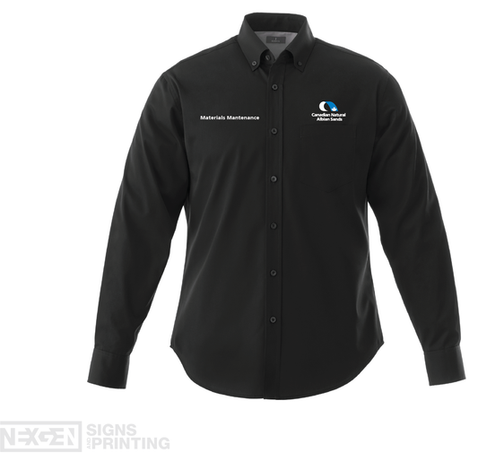 CNRL Branded LS-Wilshire Shirt Mens - Embroidery - Albian