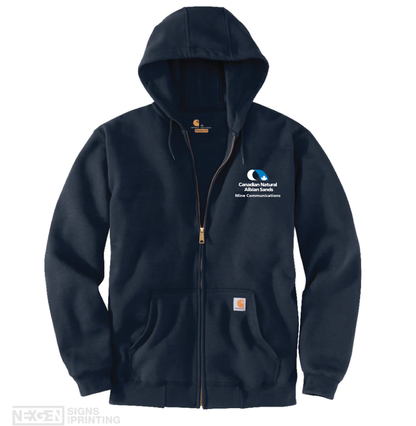 Carhartt Loose Fit Midweight Full Zip Sweatshirt - Navy (K122)