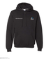 Russell Athletic - Dri Power® Hooded Sweatshirt - 695HBM - Black - Embroidery