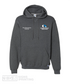 Russell Athletic - Dri Power® Hooded Sweatshirt - 695HBM - Black Heather - Embroidery