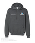 Russell Athletic - Dri Power® Hooded Sweatshirt - 695HBM - Black Heather - Embroidery