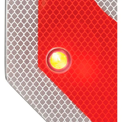 Solar Flashing LED Stop Sign