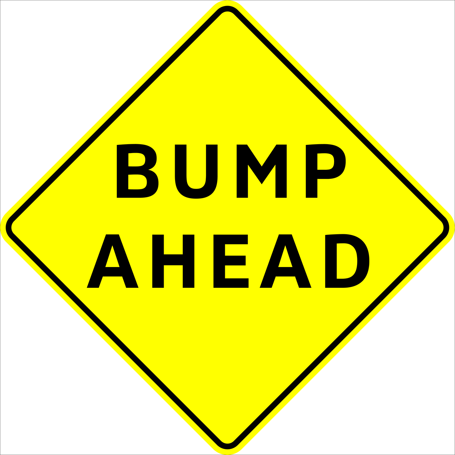 WA-22 Bump Ahead