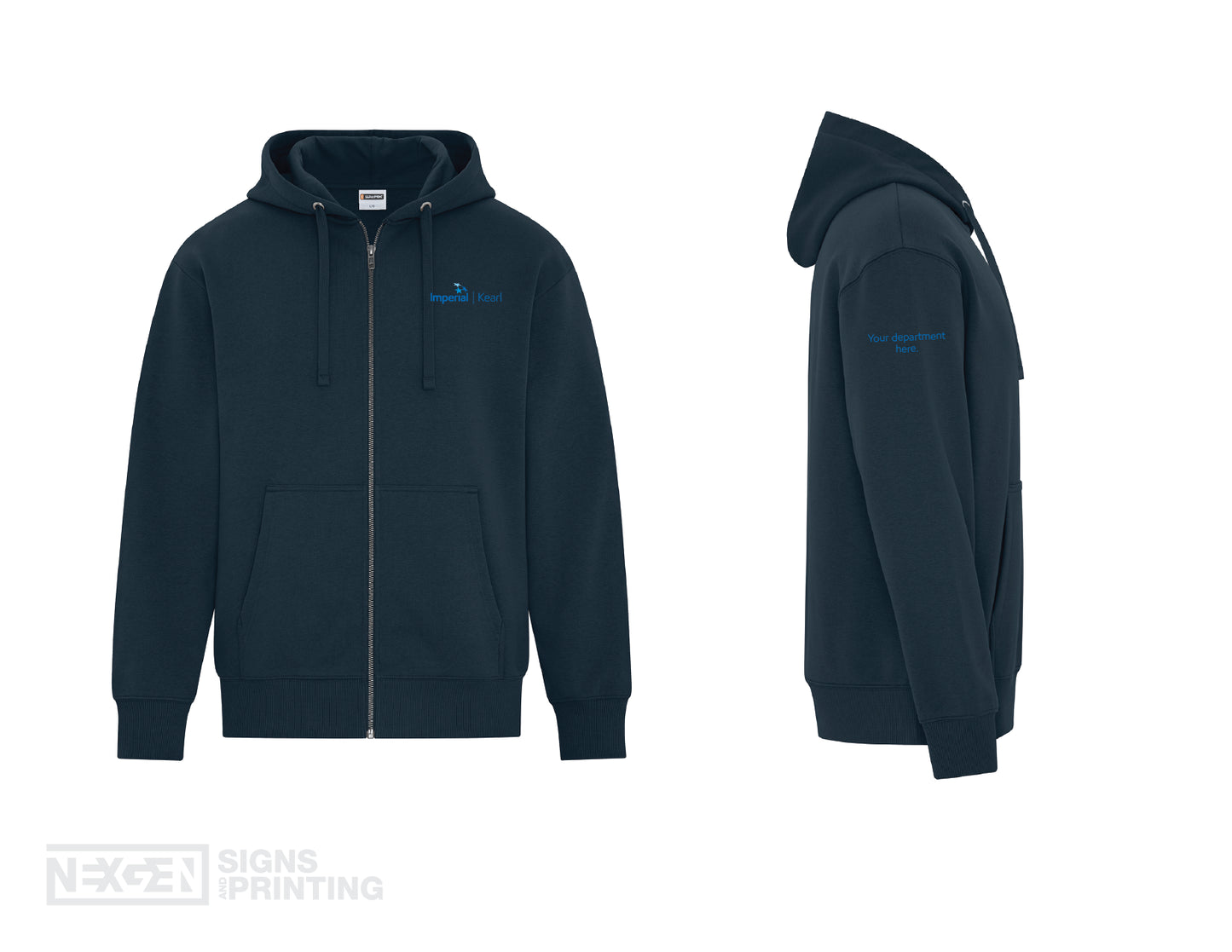 ATC WeRK™ HEAVYWEIGHT FLEECE FULL ZIP HOODIE. WeRK422