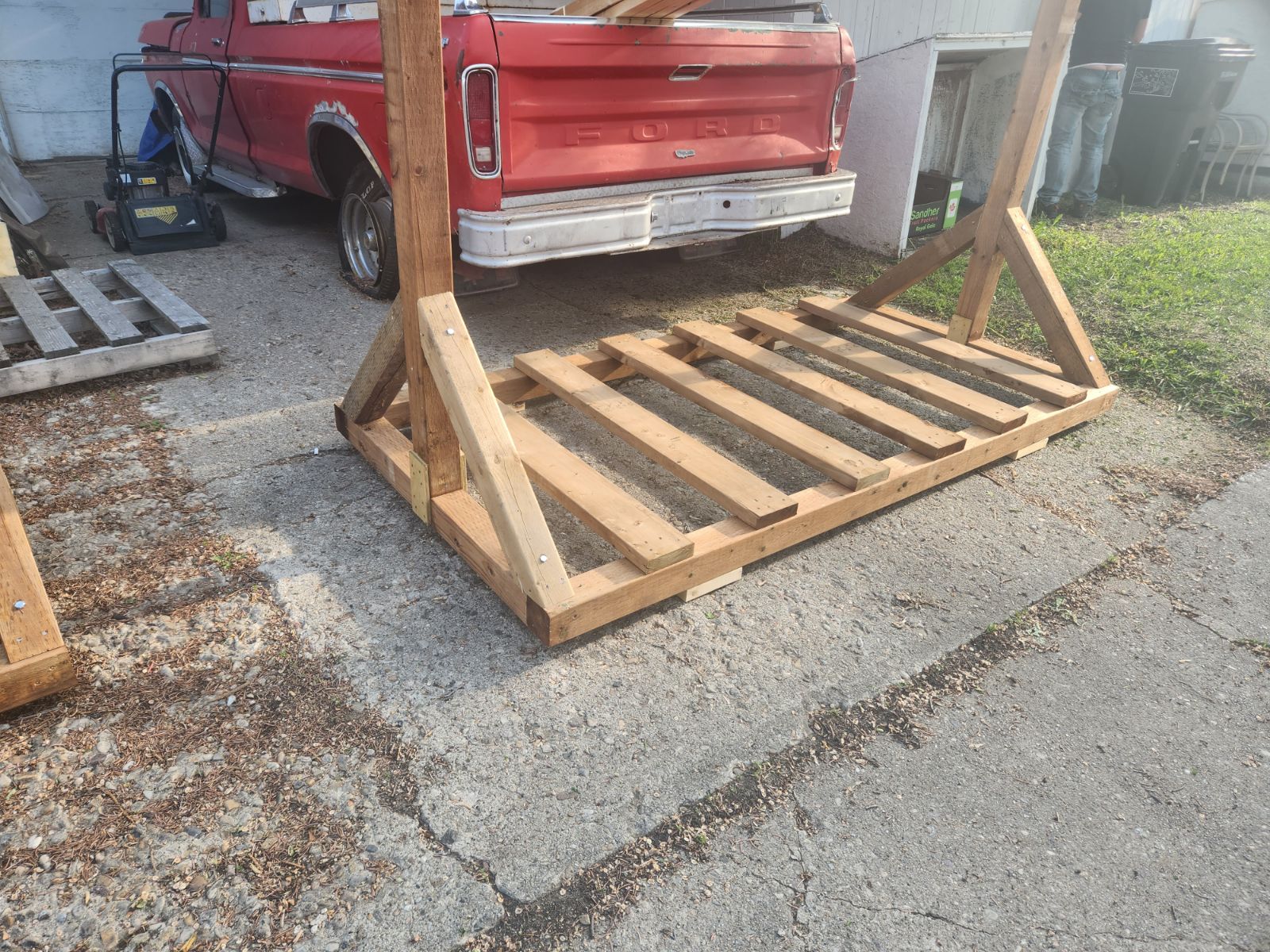 Wooden Sign Stand - Double Post – Nexgen Signs and Printing