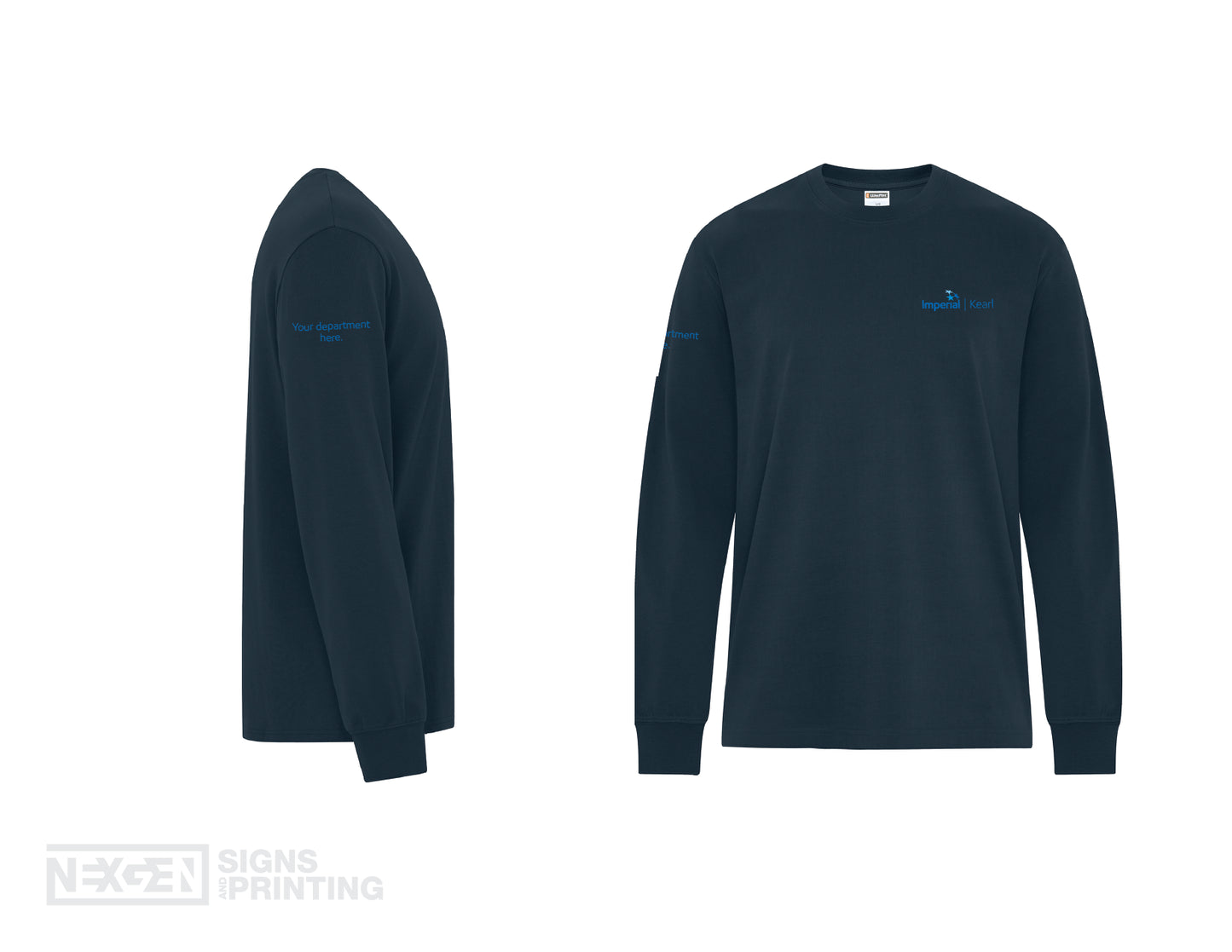 ATC WeRK™ HEAVYWEIGHT RING SPUN COTTON LONG SLEEVE TEE. WeRK250LS