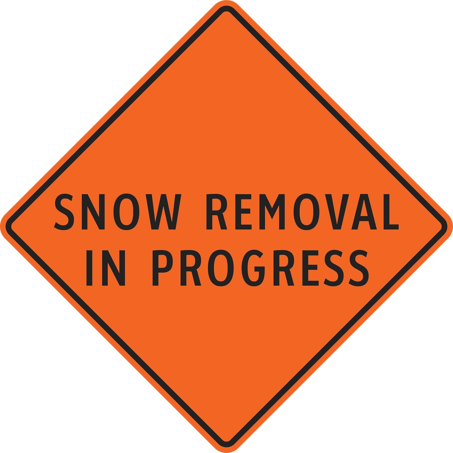 CTS-104 Snow Removal In Progress