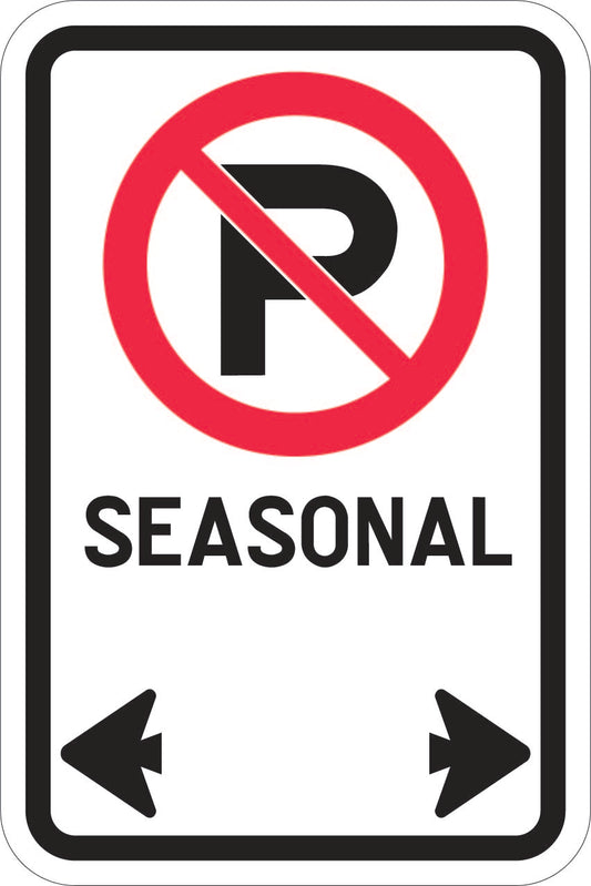 CTS-102 No Parking - Seasonal