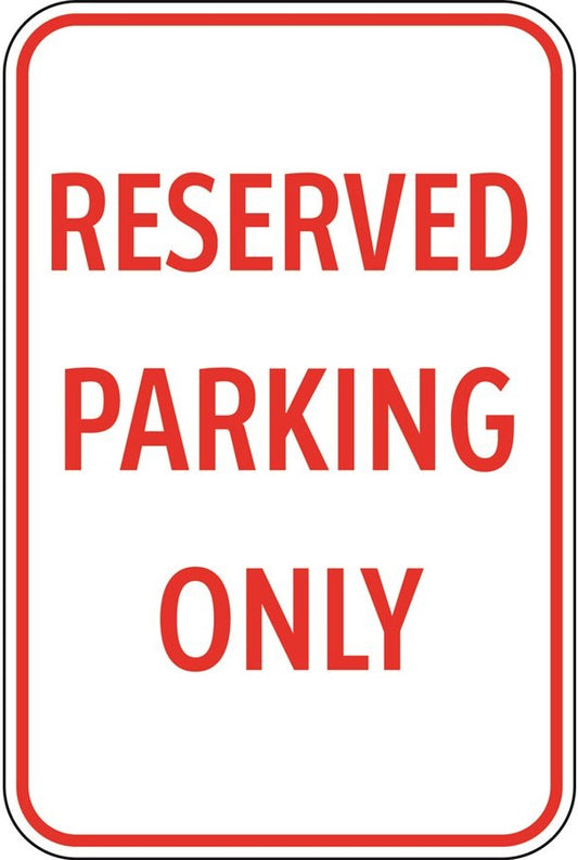 CTS-29 Reserved Parking Only