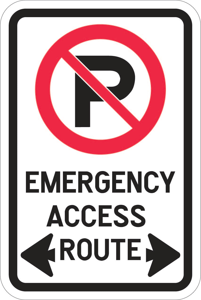 CTS-37 Emergency Access Route – Nexgen Signs and Printing
