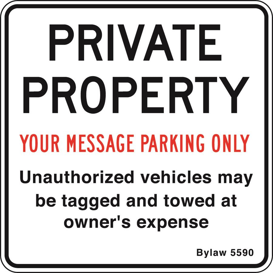 CTS-50 Private Property Bylaw