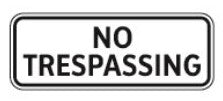 CTS-51 No Trespassing