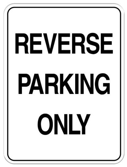 CTS-65 Reverse Parking Only