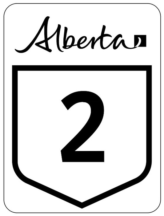 IB-2 Alberta Route Marker For Highway Numbers 1-216