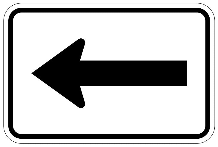 IB-8-TL Left Arrow
