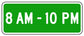 IC-22-T Hours of Operation, Open, Closed or Distance-Direction (TAB)