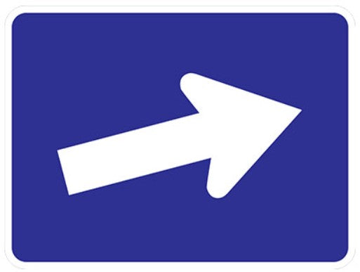IC-C-TR Direction Arrow - Angled Right