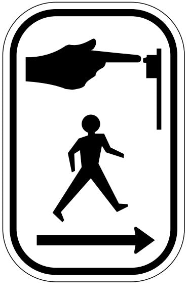 ID-21-L Pedestrian Signal Push Button