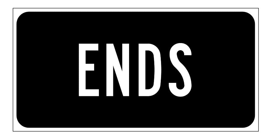 ID-503B  Speed Fines Double (Ends)