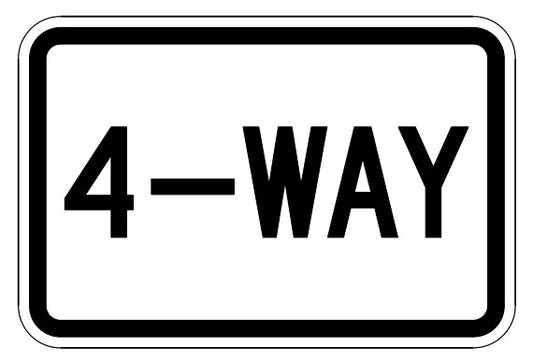 RA-1-T 4 Way Stop