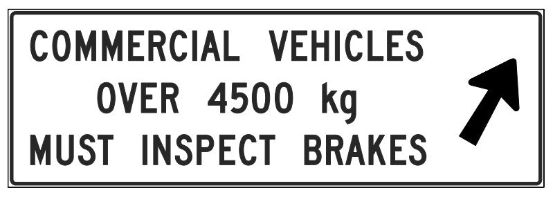 RB-217 Commercial Vehicles Over 4500 kg Must Inspect Brakes