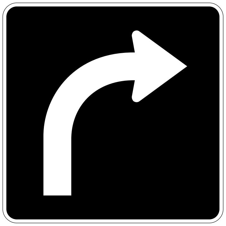 RB-41-R Right Turn Only
