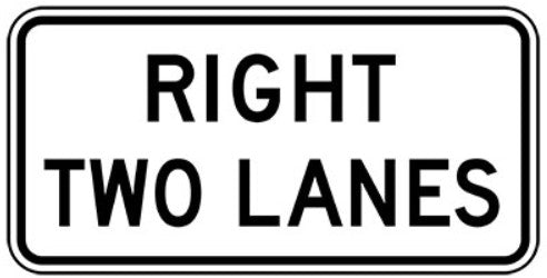 RB-46-TR Two Right Lanes (TAB)