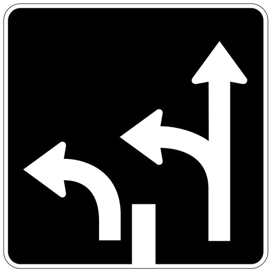 RB-47-L Lane Control (Two Left Lanes)