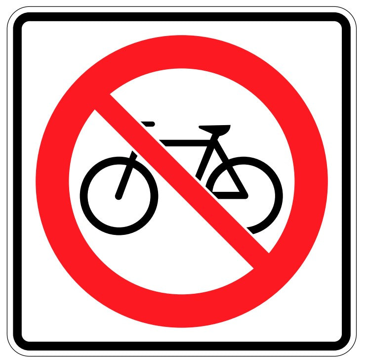 RB-67 Cycling Prohibited – Nexgen Signs and Printing