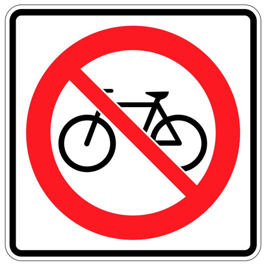 RB-67 Cycling Prohibited