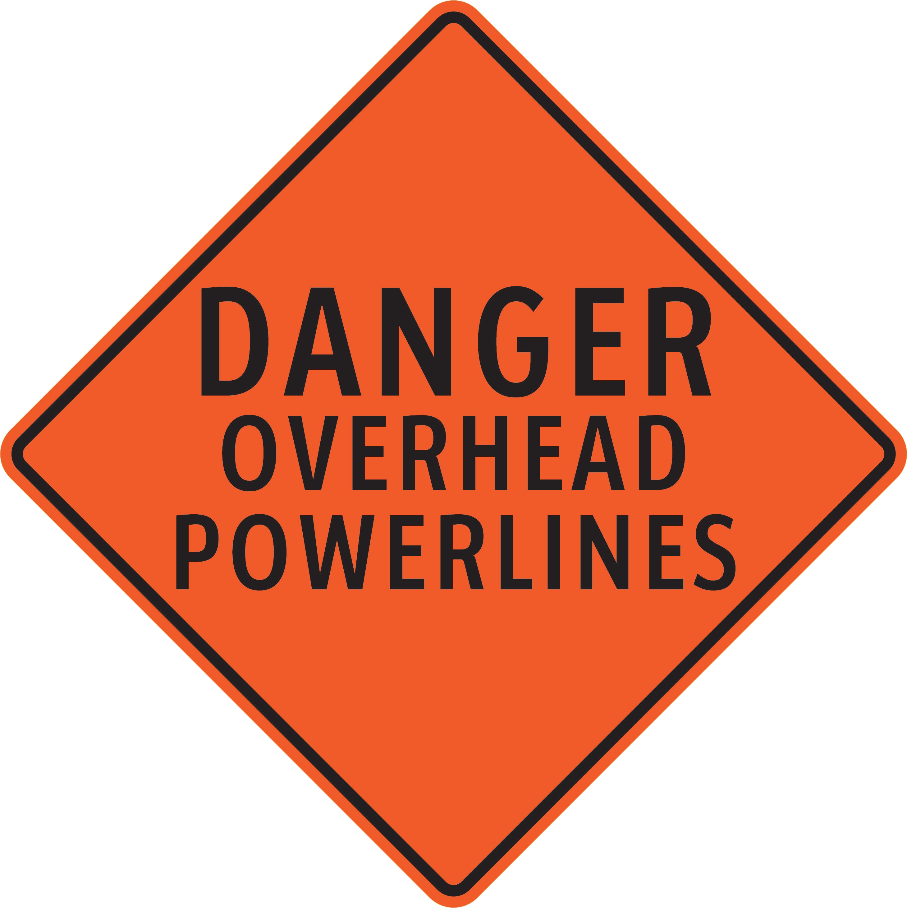 CTS-3 Danger Overhead Powerlines – Nexgen Signs and Printing