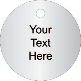 Stainless Steel Tags, Laser etched