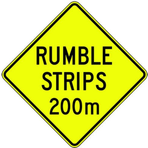 WA-106A Rumble Strips 200m
