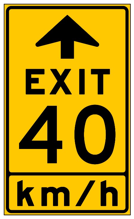 WA-10B Ramp Ahead Advisory Speed