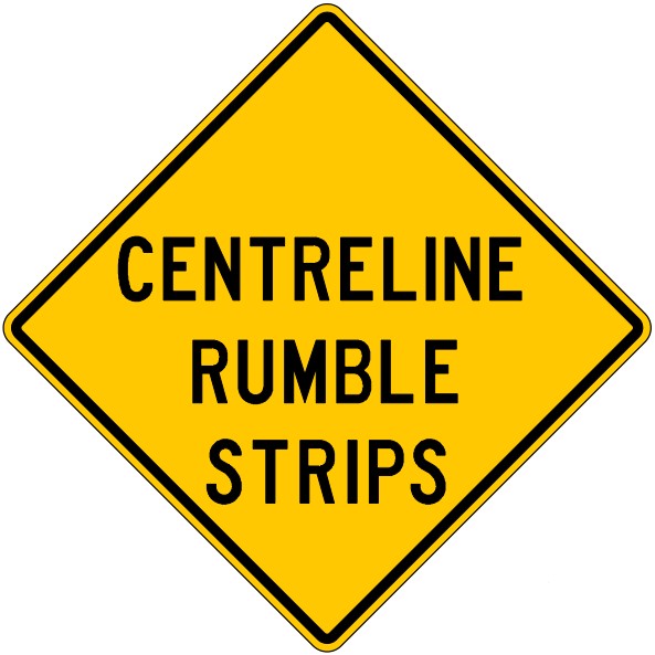 WA-116 Centreline Rumble Strips