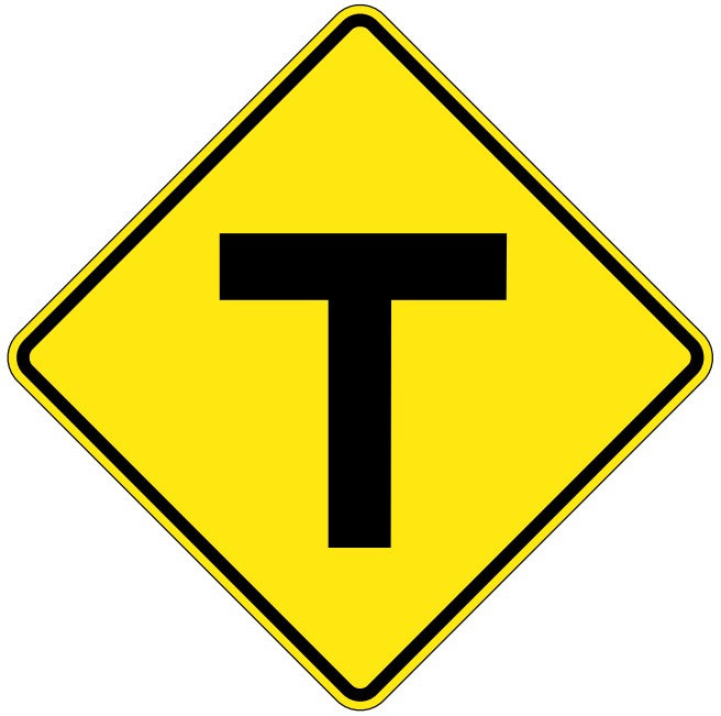 WA-14 "T" Intersection