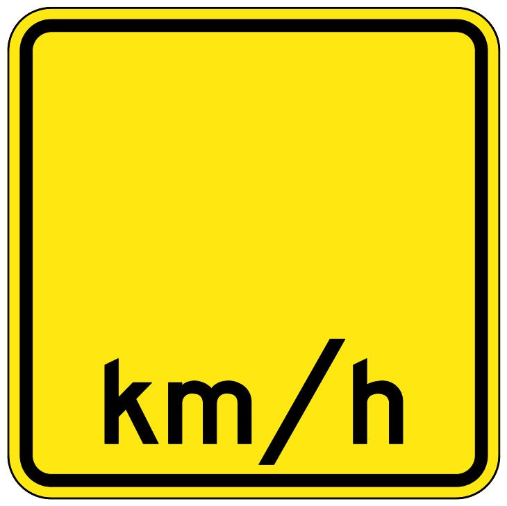 WA-7 Advisory Speed