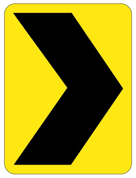 WA-9 Chevron Alignment