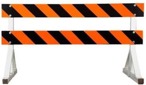 WD-1164-L Light Duty (Type I) (Left) Barricade