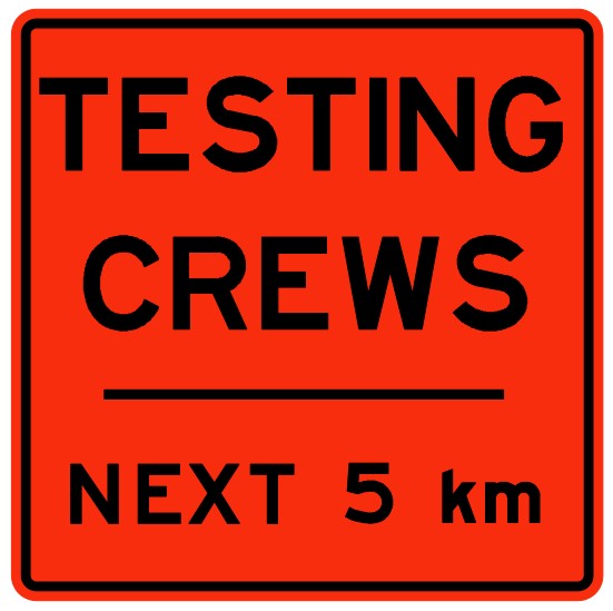 WD-158 Testing Crew Next 5 km