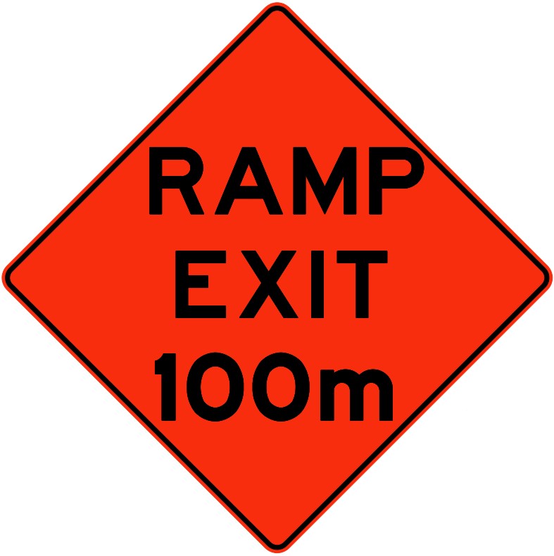 WD-188 Ramp Exit 100m