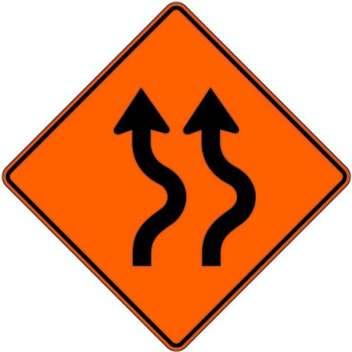 WD-A-51-R Roadside Diversion (Two Lanes) (Right)